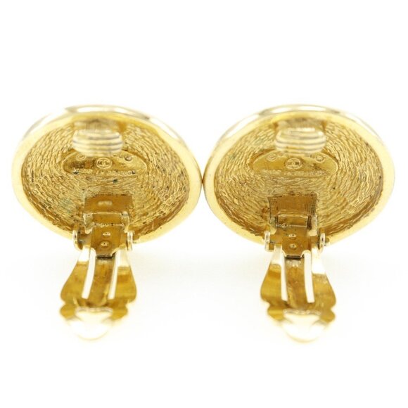 CHANEL Vintage Gold Coco Mark Earrings - Picture 4 of 7